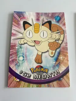 Meowth #52 Persian #53 151 Original Topps Pokemon Vintage Lot Cards 1999 set - Image 2