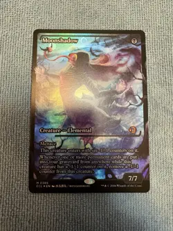 MTG - Moonshadow (0386) (Borderless Foil) - Lorwyn Eclipsed NM/M Condition - Image 5