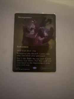 Necropotence (Anime Borderless) Wilds of Eldraine: Enchanting Tales Regular - Image 1