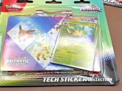 Pokemon TCG SV Prismatic Evolutions Tech Sticker Collection Glaceon Sylveon Leaf - Image 2