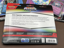 Pokemon TCG SV Prismatic Evolutions Tech Sticker Collection Glaceon Sylveon Leaf - Image 5