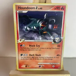 Houndoom 50/127 Platinum Uncommon Pokemon Moderate Play+ - Image 1