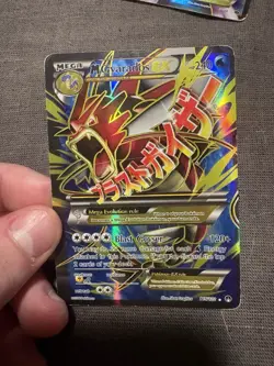 Pokemon M Gyarados EX Full Art Ultra Rare Holo 115/122 Breakpoint 240HP - Image 2