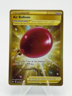 Air Balloon (Secret) 213/202 SWSH01: Sword & Shield Base Set Pokemon TCG LP - Image 1