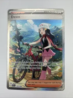 TRAINER - Dawn 129/094 SIR ~ Mint/NM Phantasmal Flames 2025 Full Art Pokemon TCG - Image 1