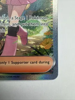 TRAINER - Dawn 129/094 SIR ~ Mint/NM Phantasmal Flames 2025 Full Art Pokemon TCG - Image 4