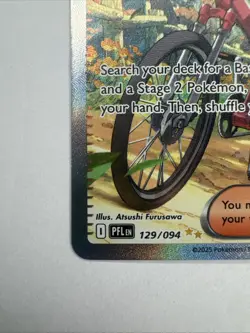 TRAINER - Dawn 129/094 SIR ~ Mint/NM Phantasmal Flames 2025 Full Art Pokemon TCG - Image 5