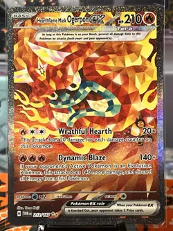 Hearthflame Mask Ogerpon ex 212/167 Sv06: Twilight Masquerade Pokemon TCG NM 002 - Image 1
