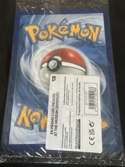 Brand New Sealed - Pokemon TCG Pikachu At The Museum Promo Card - Image 2