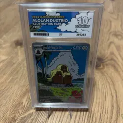 Alolan Dugtrio 208/191 Illustration rare surging sparks ACE 10 Pokemon TCG - Image 1