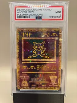 PSA 9 Mint -Ancient Mew Pokemon 2000 Game Promo, Movie , Graded - Image 1
