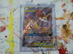 Pokemon TCG Charizard & Braixen GX SM230 Black Star Promo Holo NM - Image 1