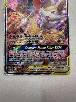 Charizard and Braixen Tag Team Gx #SM230 Black Star Promo 2019 Pokemon TCG NM - Image 3