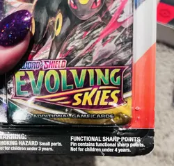 4x Pokemon Evolving Skies & Chilling Reign 2 Pack Blisters With Pin - Sealed - Image 3
