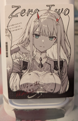 Zero Two Franxx SP Clear GP2 Genki Parade 2 Goddess Story Anime Waifu Card - Image 1
