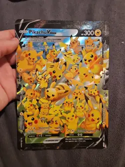 JUMBO Pikachu V Union Card SWSH141 Oversized Promo Pokemon Celebrations 25th NM - Image 1