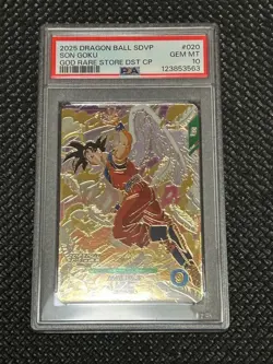 PSA10 Dragon Ball Son Goku GOD RARE DiverS Trading Card 2025 SDVP Limited - Image 1