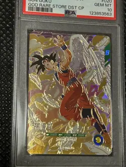 PSA10 Dragon Ball Son Goku GOD RARE DiverS Trading Card 2025 SDVP Limited - Image 2
