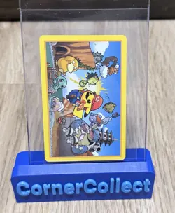 Mario Pikachu Pokemon Center Exclusive Poker Playing Card 2016 Vintage MINT RARE - Image 2