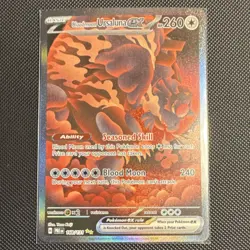 Pokemon Bloodmoon Ursaluna ex 168/131 Sv: Prismatic Evolutions Holo - Image 1