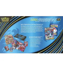 Pokemon Mega Charizard X EX Ultra Premium Collection Sealed Box - Image 2
