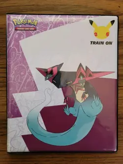 Dragapult 4 Pocket Binder Pokemon TCG Celebrations 25th Anniversary - Image 1