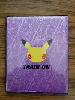 Dragapult 4 Pocket Binder Pokemon TCG Celebrations 25th Anniversary - Image 3