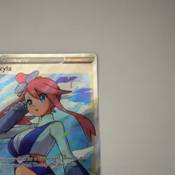 Pokemon TCG Skyla 72/72 Shining Fates Full Art Ultra Rare Trainer Mint - Image 2