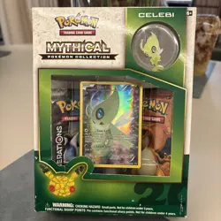 Pokemon Celebi Mythical Collection Box Generations 20th Anniversary - Sealed - Image 1