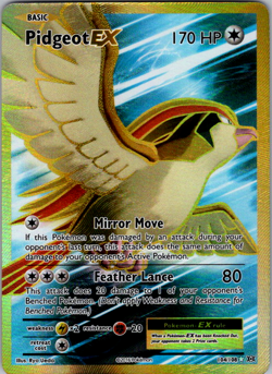 Pidgeot EX - 104/108 - Pokemon XY Evolutions Full Art Ultra Rare Card NM - Image 1
