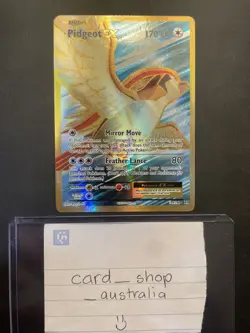 Pidgeot EX 104/108 Full Art Ultra Rare XY Evolutions - Pokemon Card - NM - Image 3