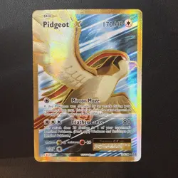 Pidgeot EX (104/108) XY Evolutions Full Art Ultra Rare Pokemon Card NM - Image 1