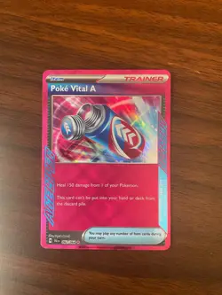 Poke Vital A 062/064 Shrouded Fable Ace Spec NM Pokemon Card - Image 2
