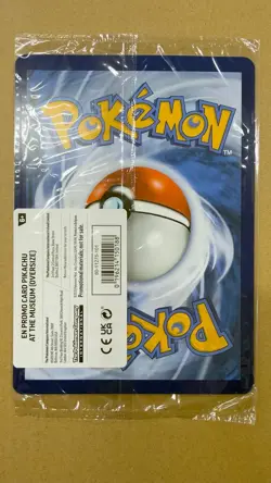 Pikachu At The Museum Jumbo Promo Card - Image 3