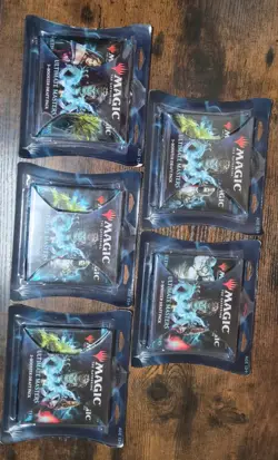 [5 UNITS]Magic The Gathering ULTIMATE MASTERS 3-BOOSTER Draft Pack NEW & SEALED - Image 1