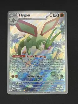 Flygon 101/094 Phantasmal Flames Holo Illustration Rare IR Pokemon Card TCG - Image 1