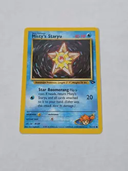 Pokemon - Gym Challenge Misty's Staryu 92/132 2000 Wizards - Image 1