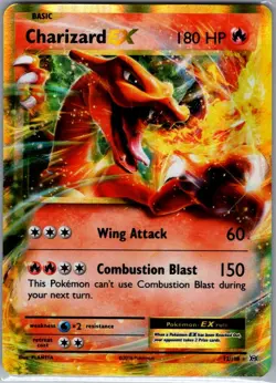 Charizard EX 12/108 XY - Evolutions - Pokemon Card - NM - Image 1