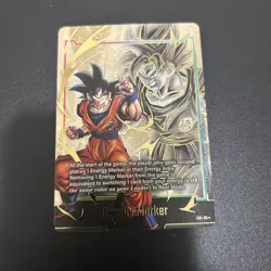 Goku Energy Marker Promo Prize Gold E01-05 Dragon Ball Fusion World Card English - Image 1
