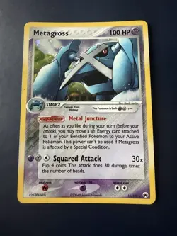 Metagross 11/101 Hidden Legends 2004 Holo Rare Vintage Pokemon Card LPMetagross - Image 5