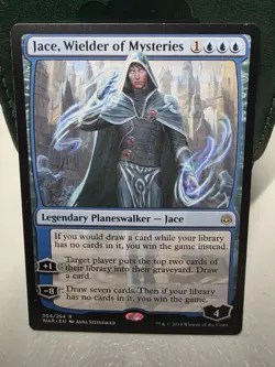 Jace, Wielder of Mysteries WAR For the Spark NM MTG Planeswalker - Image 1