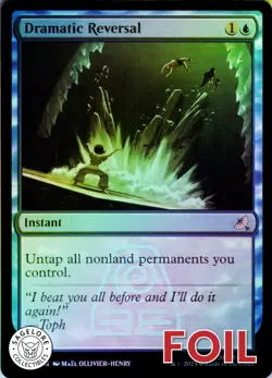 MTG Dramatic Reversal (158) | NM Foil | Avatar: Eternal-Legal {TLE} - Image 1