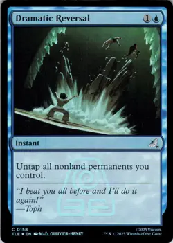 MTG Dramatic Reversal (158) | NM Foil | Avatar: Eternal-Legal {TLE} - Image 2