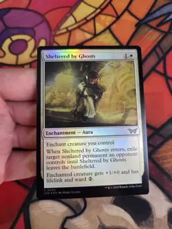 Sheltered by Ghosts Duskmourn: House of Horror Foil MTG NM - Image 1