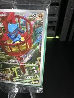 ⭐SEALED Riolu SVP 010 ⭐ Mega Evolution Pokemon TCG Card Black Star Promo Holo - Image 3