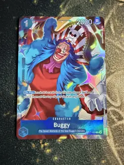 ST17-003 Buggy : Common Foil English One Piece TCG Card : Seven Warlords of the - Image 1
