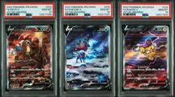 PSA 10 Pokemon Entei Suicune Raikou V SAR 213 215 218 set VSTAR Universe s12a - Image 1