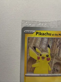 Pikachu At The Museum Sealed Promo Jumbo Card - Pokemon TCG - Promo Card - Image 2