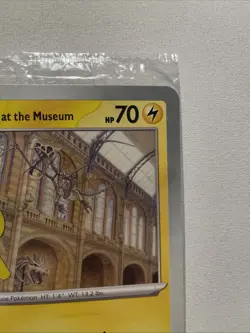 Pikachu At The Museum Sealed Promo Jumbo Card - Pokemon TCG - Promo Card - Image 3