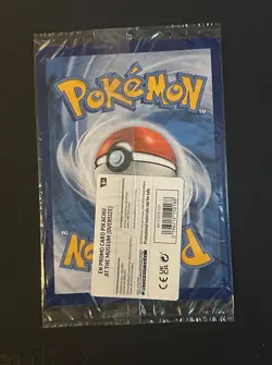 Pokemon TCG Pikachu At The Museum Jumbo Promo Card - SEALED - Image 2